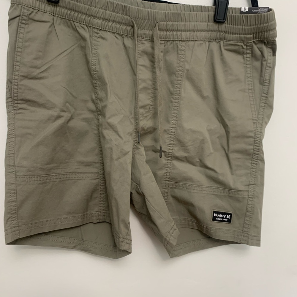 Hurley Men's Khaki Athletic Shorts